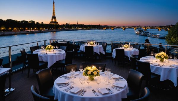 Croisière gastronomique d'affaires sur la seine : le concept