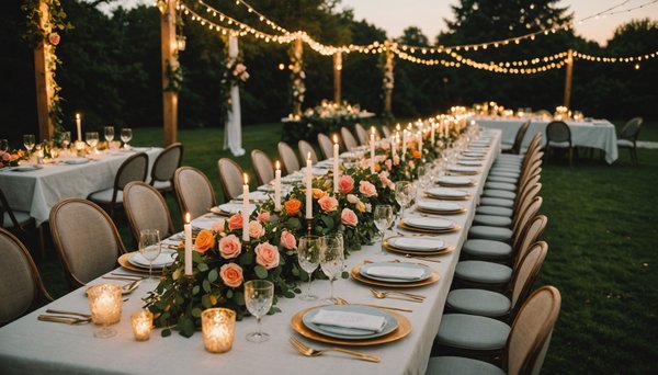 Idées de repas pour son mariage